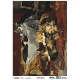 Model DK011 Deluxe Art Collection Pirinç Dekopaj 60x84cm